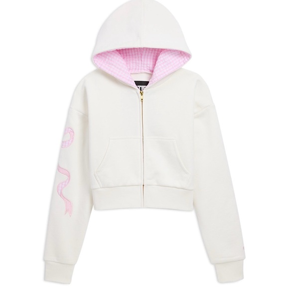 Katie J NYC White and Pink Jogger Set. Like new - Picture 7 of 10